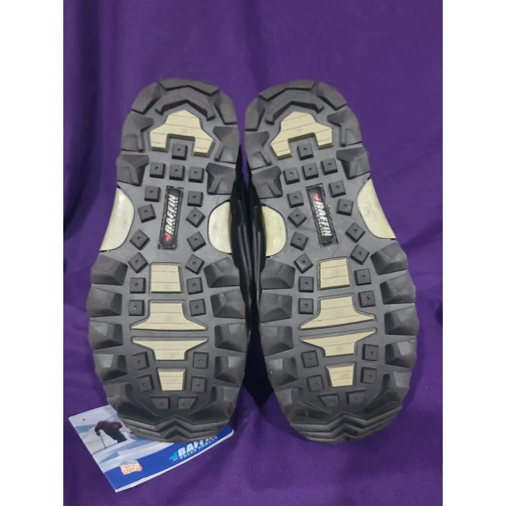 Baffin Young ExplorerYouth Size 6 Winter Snow Boots Insulated Black Snowmobiling